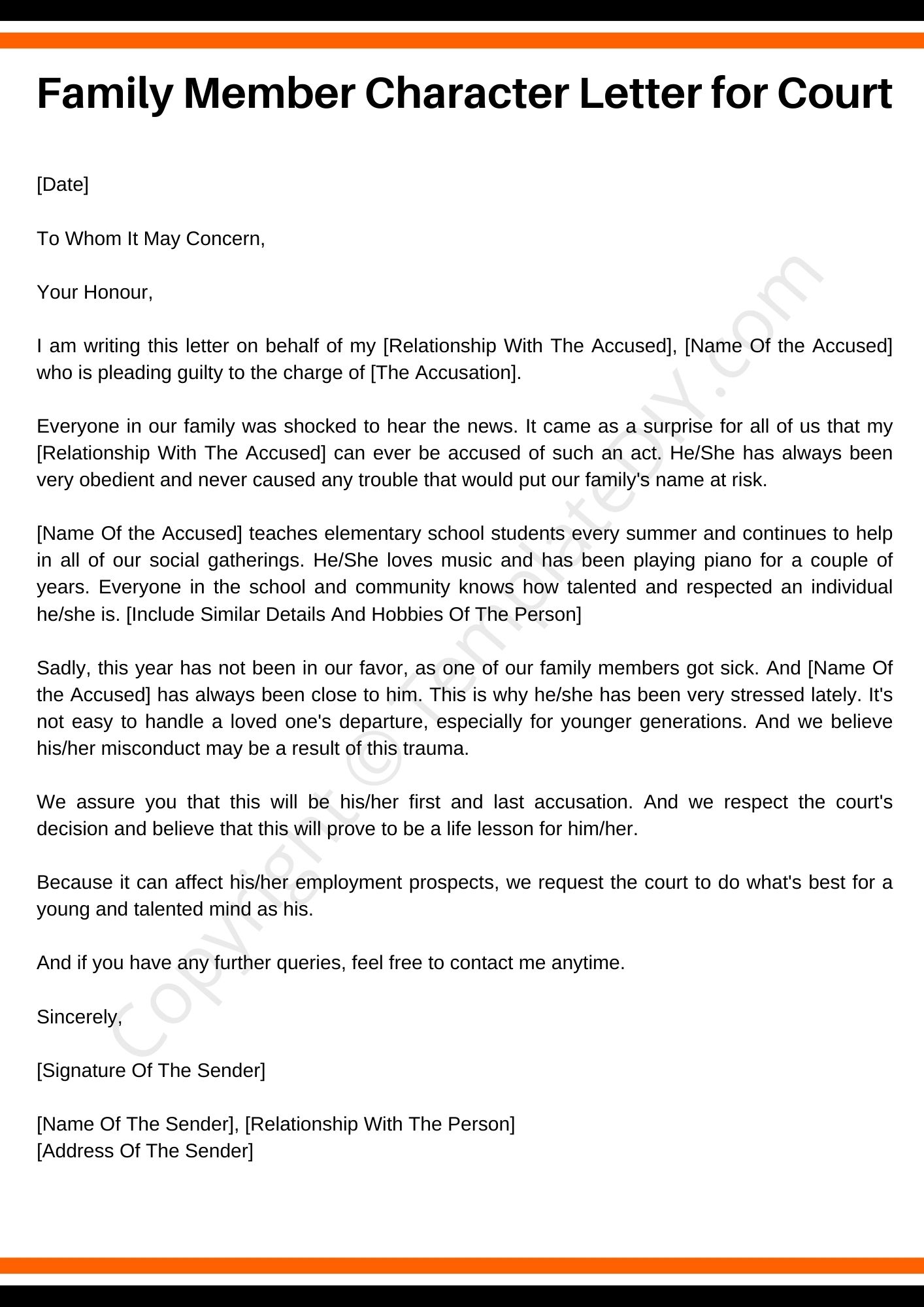 Character Letters to Judges: A Complete Guide for Supporting Family Members